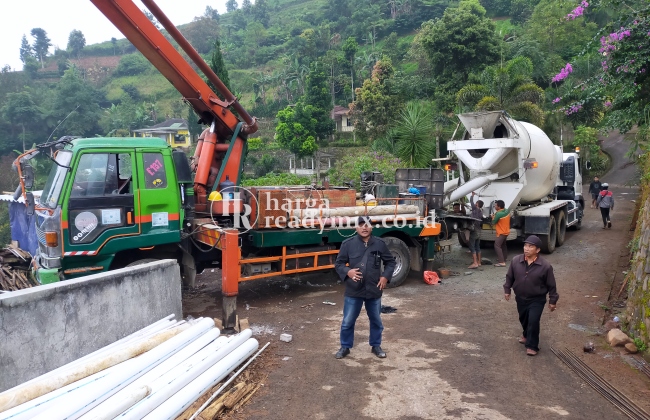 Update! Biaya Sewa Concrete Pump di Kecamatan Pagedangan Kab Tangerang