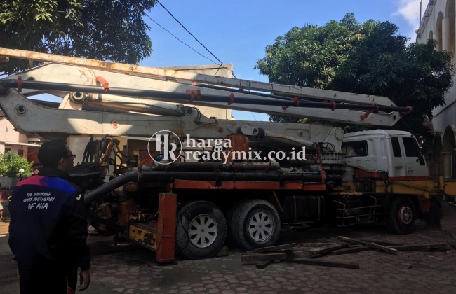 Update! Biaya Sewa Pompa Beton di Cikarang Utara Kab Bekasi