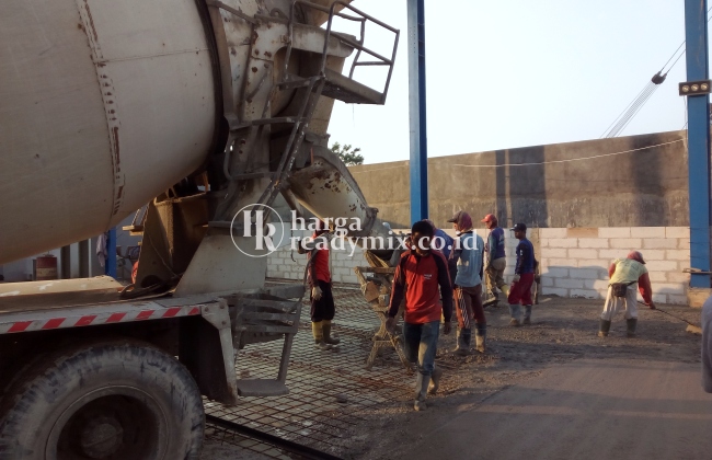 Update! Harga Cor Readymix di Kecamatan Solear Kab Tangerang